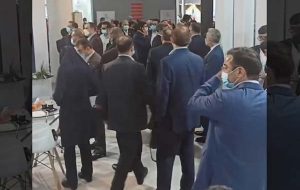  مراسم افتتاح نمایشگاه پتروشیمی در سایه کرونا