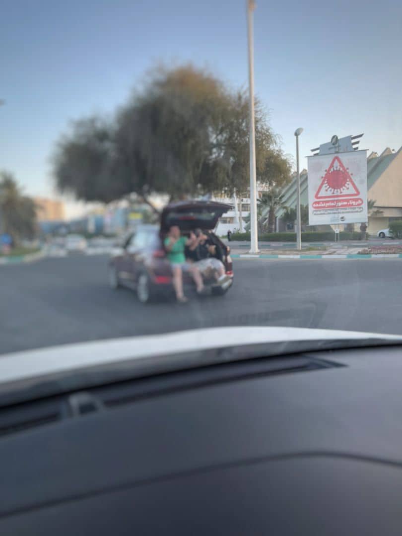 توقیف خودروی توسان 