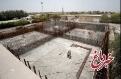 پیشرفت 59 درصدی مرحله اول سازه SBR مدول دوم تصفیه خانه فاضلاب کیش 
