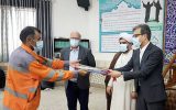 عیدانه شرکت خدمات به بیش از هزار کارگر خدمات شهری